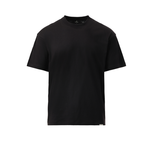 Initial Oversized T-Shirt in Black