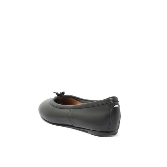 Tabi Flat Ballerina in Black