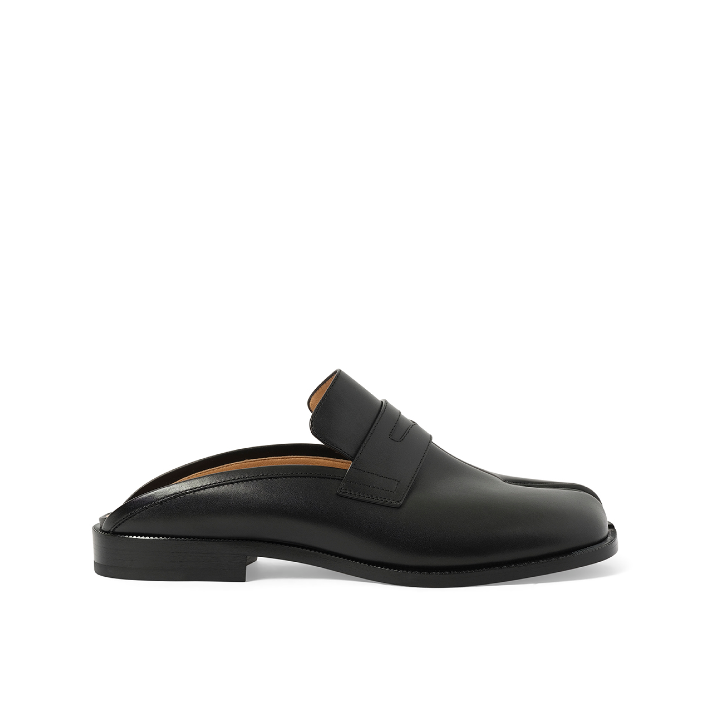 Tabi Loafer Mule in Black