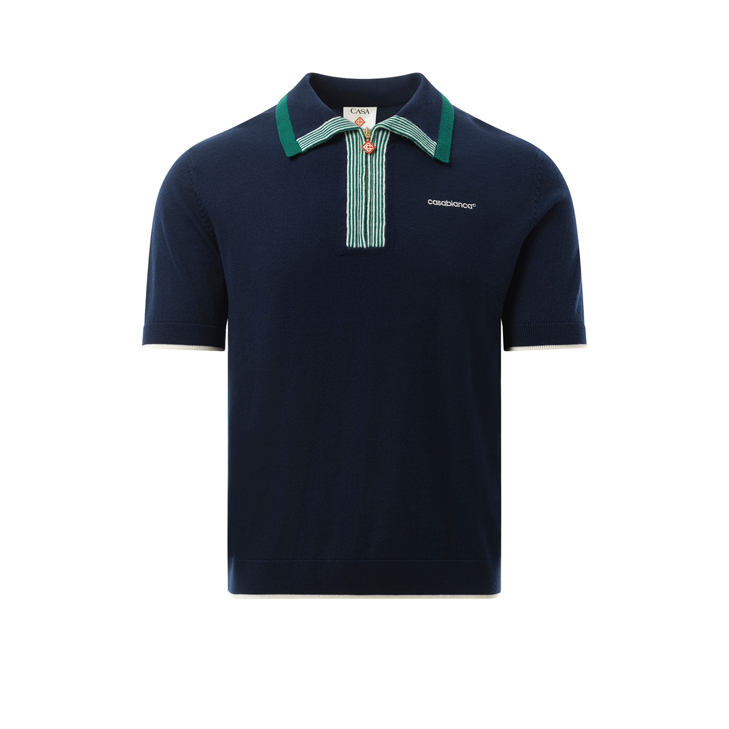 Tennis Polo in Navy