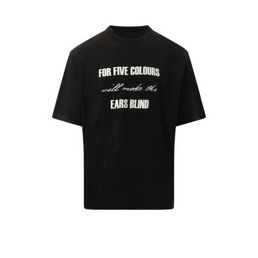 For Five Colours T-Shirt in Black