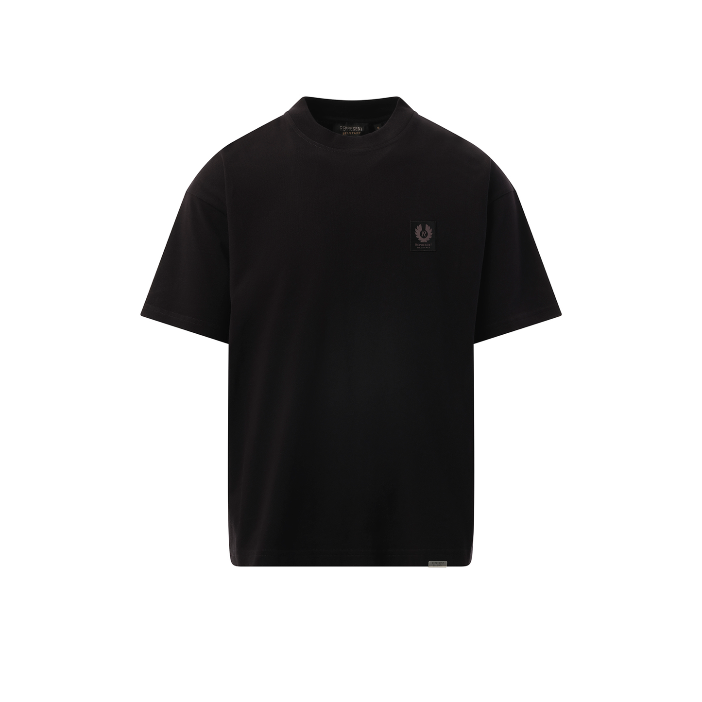 Represent X Belstaff Patch T-Shirt in Black