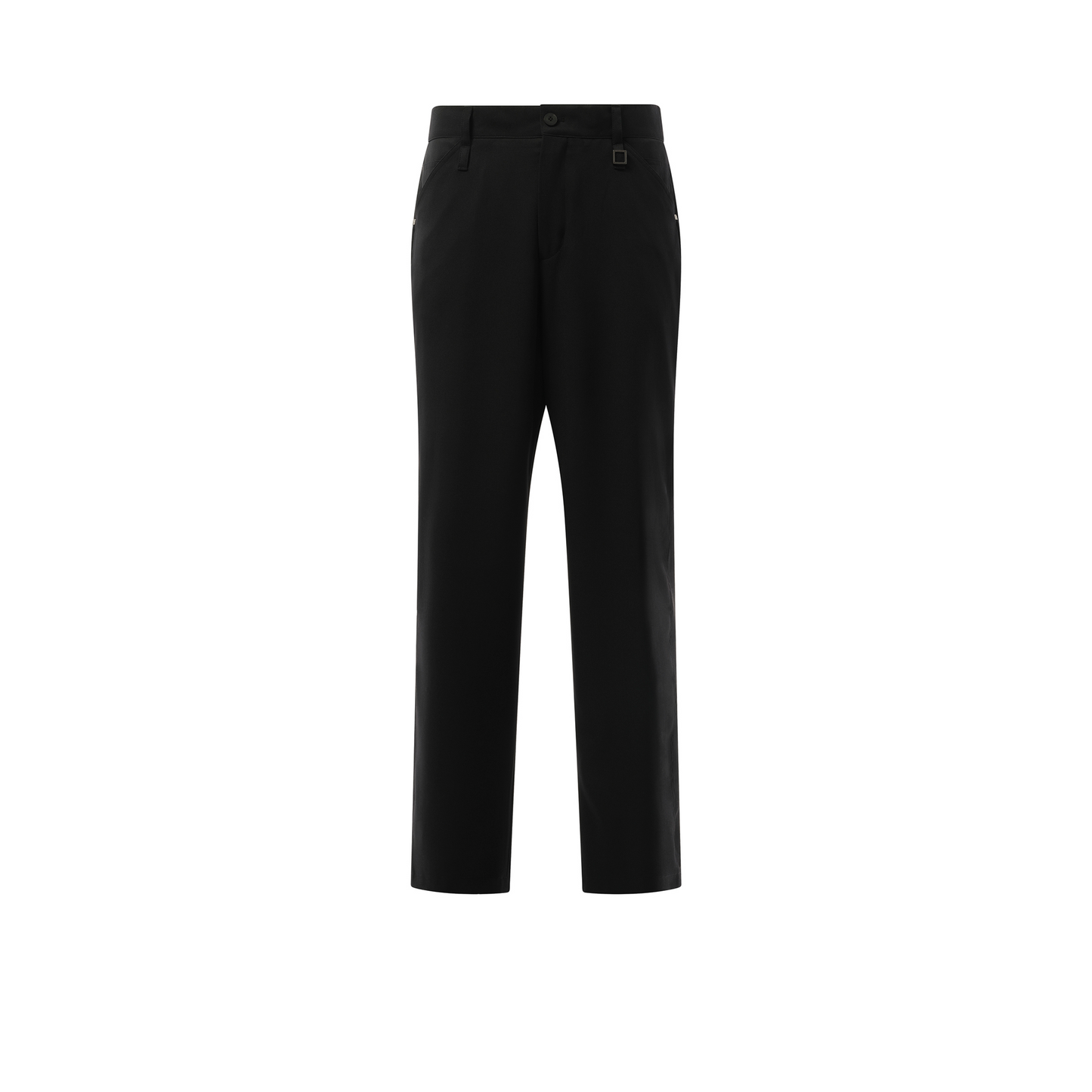 Wool Easy Pants in Black