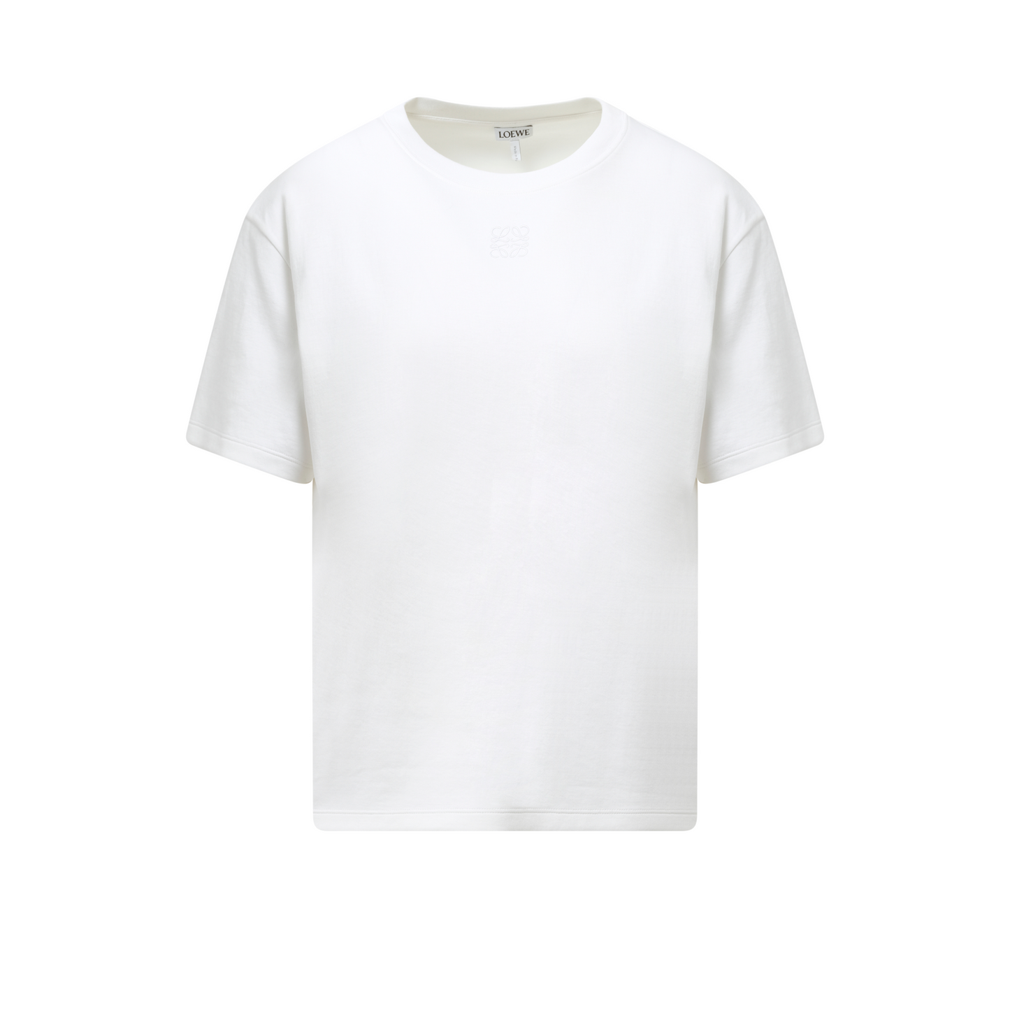 Draped T-Shirt in White