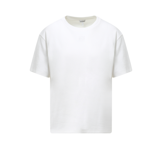 Draped T-Shirt in White