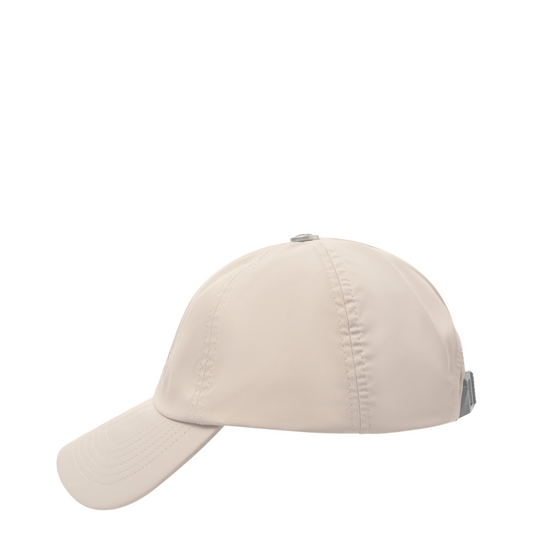 Classic Logo Cap in Beige/Off White