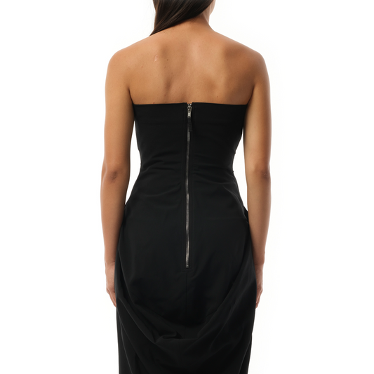 Amphora Prong Gown in Black