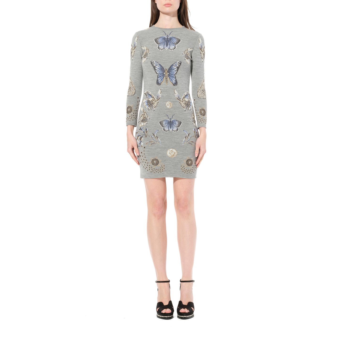 Mini Jacquard Dress in Multicolour