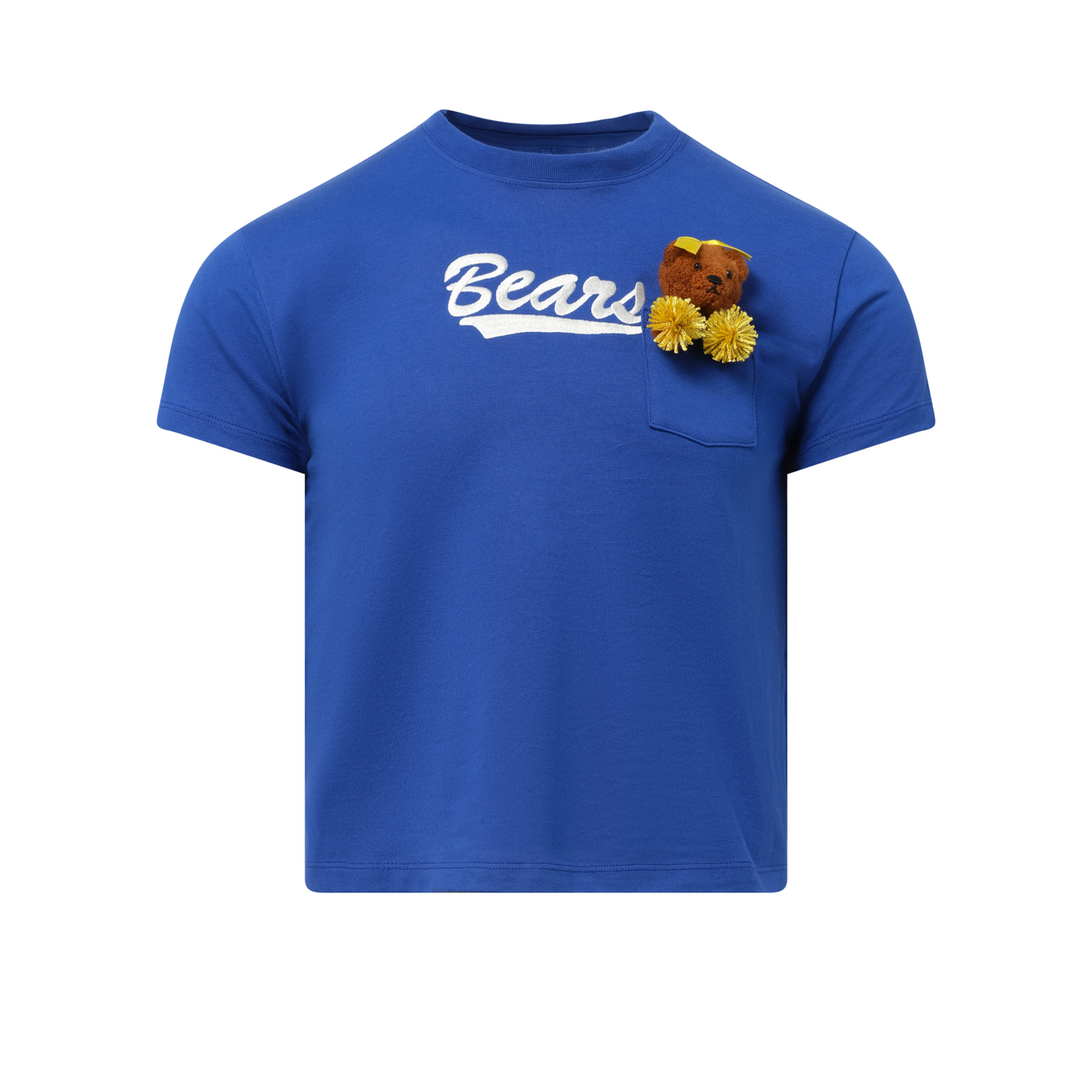 Cheerleading Bear T-Shirt in Blue