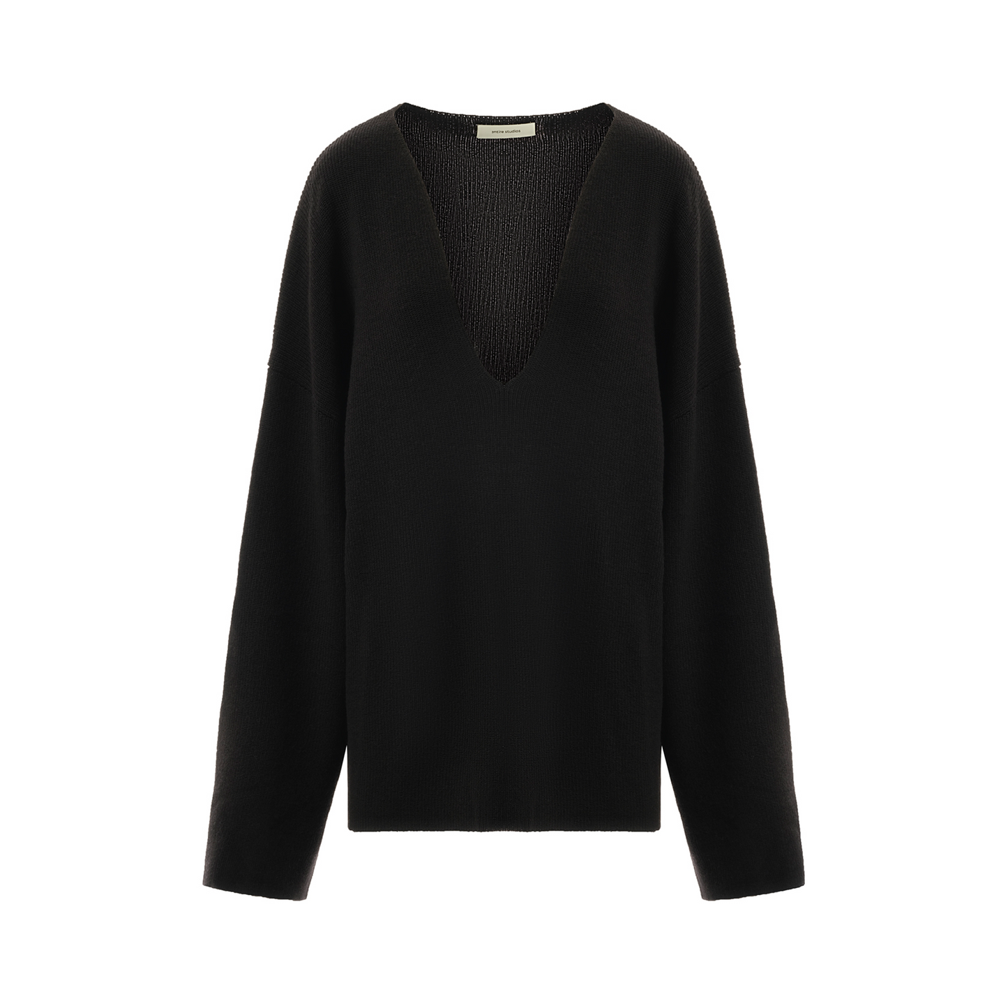 Dormer Knit Sweater in Black