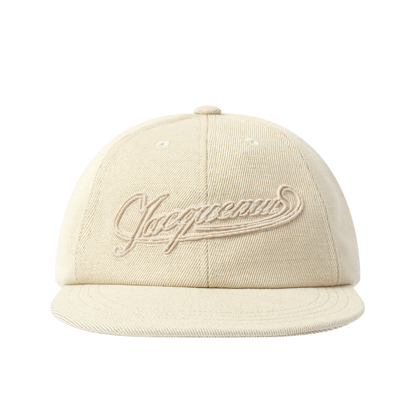 La Casquette Baseball Cap in Off White