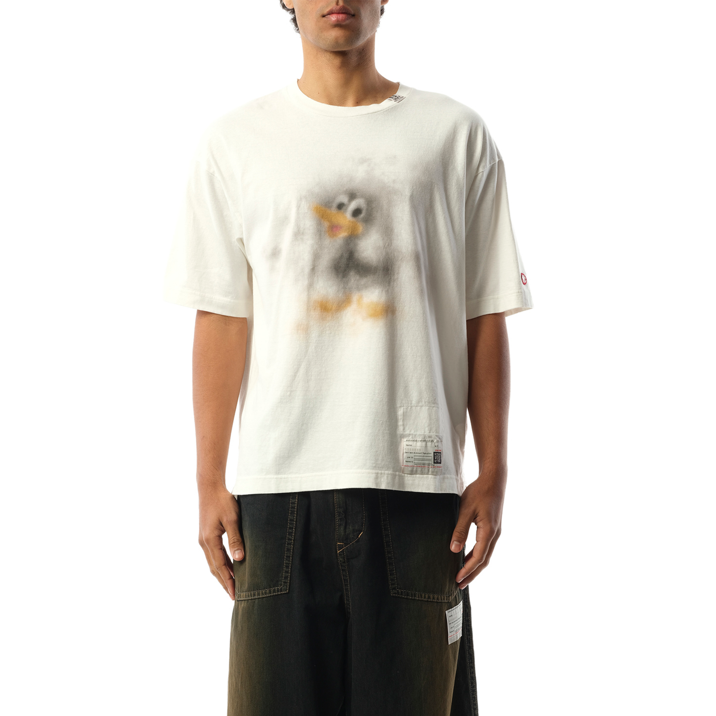 Duck Printed T-Shirt in White