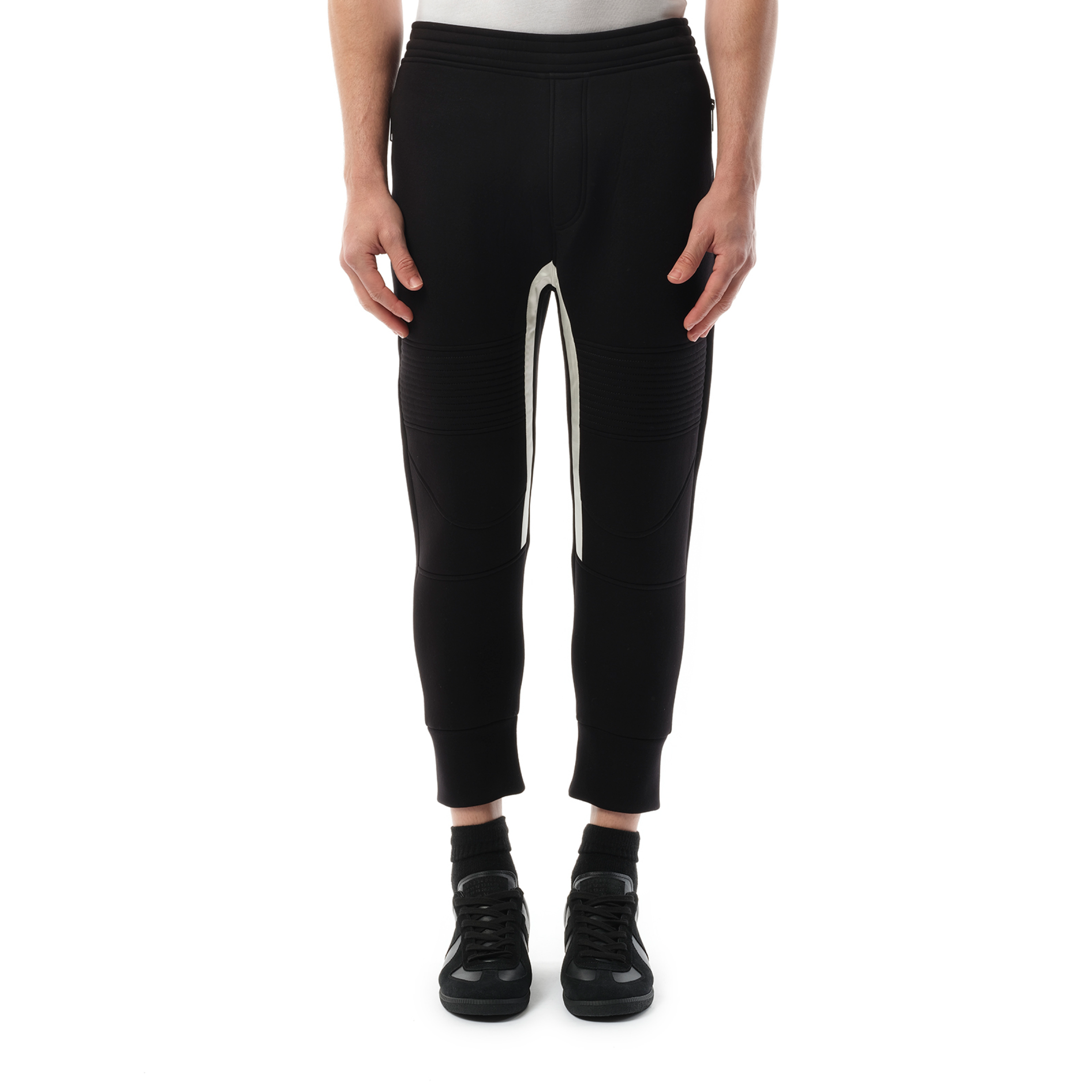 Pants in Black/White