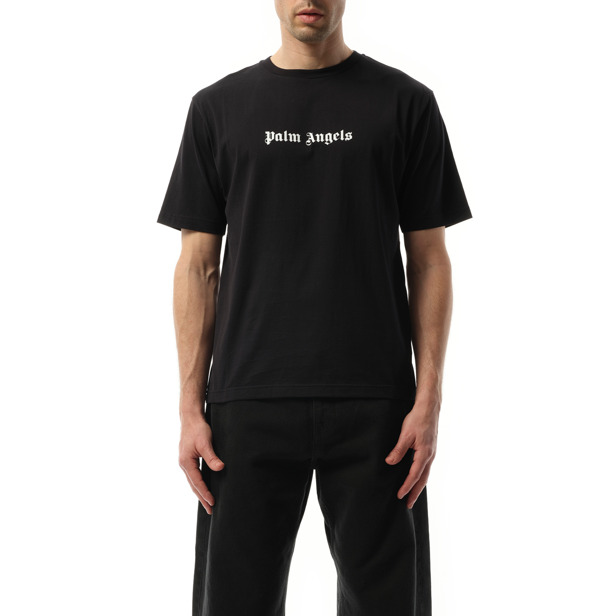 Classic Logo Slim T-Shirt in Black/White