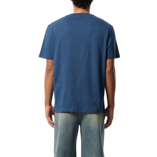 Relaxed Anagram T-Shirt in China Blue