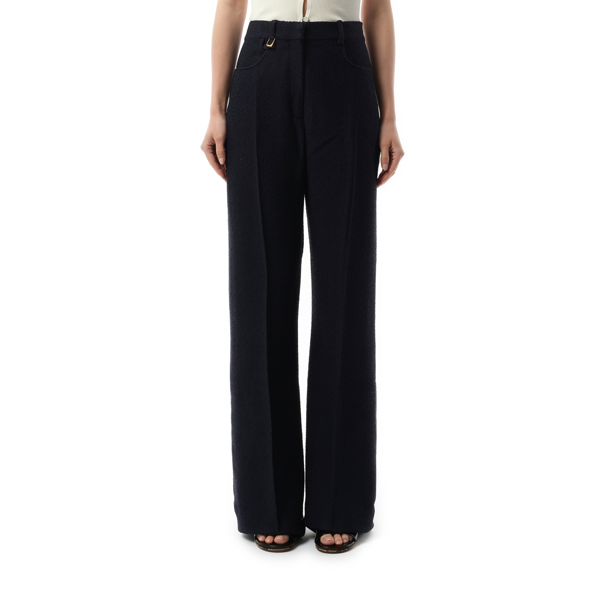 Le Pantalon Sauge in Dark Navy