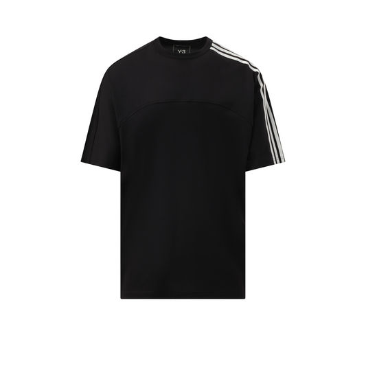 3 Stripe T-Shirt in Black