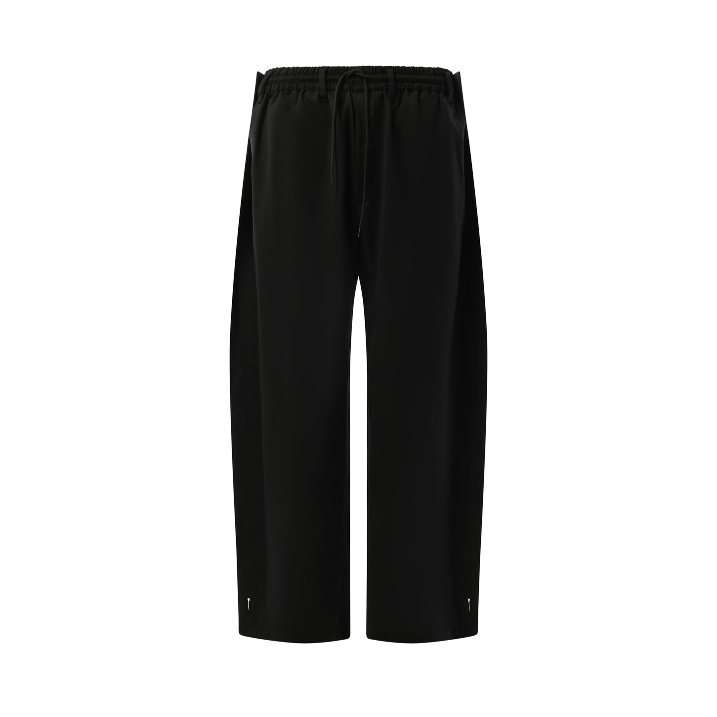 3 Stripe Refined Wool Track Pants in Black