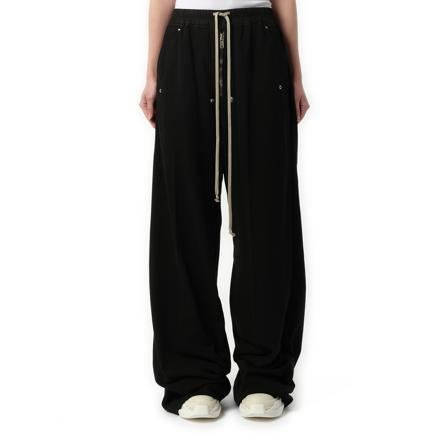 Geth Bela Jersey Pants in Black