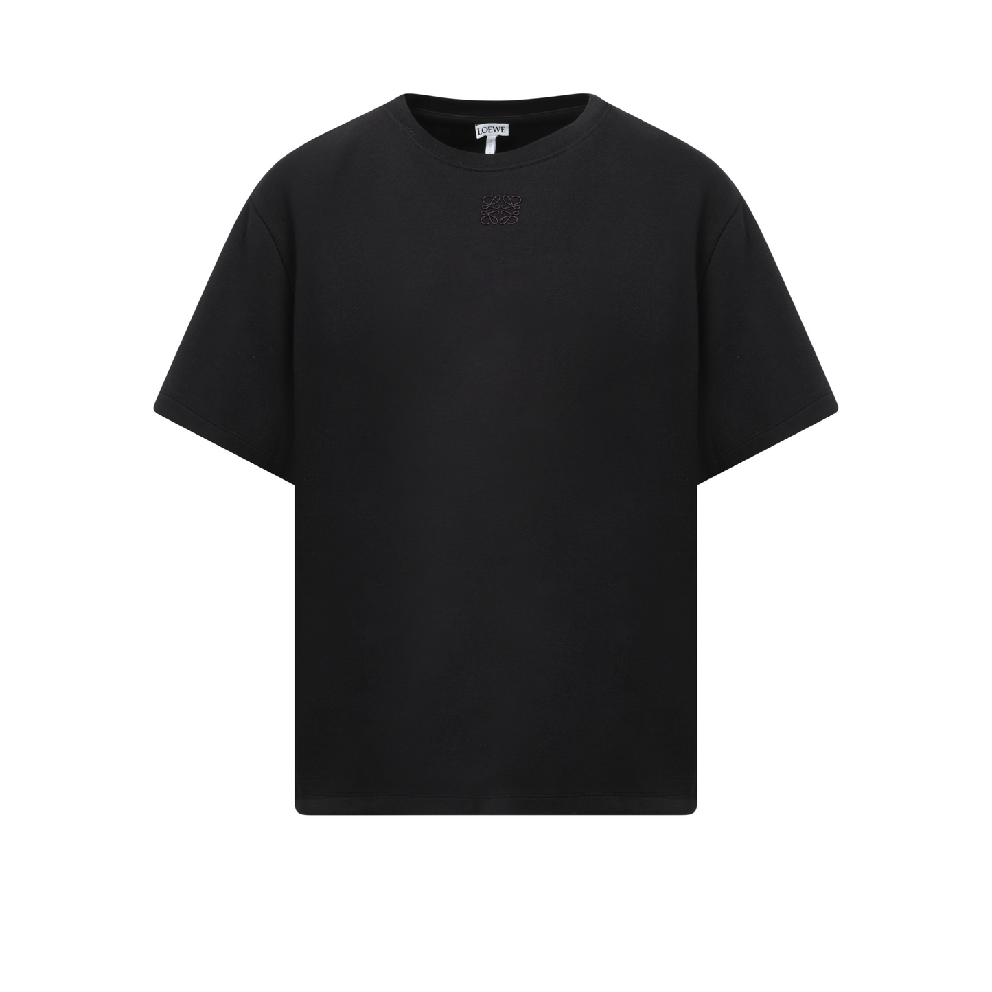 Draped T-Shirt in Black