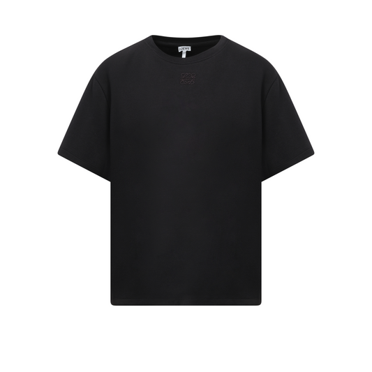 Draped T-Shirt in Black