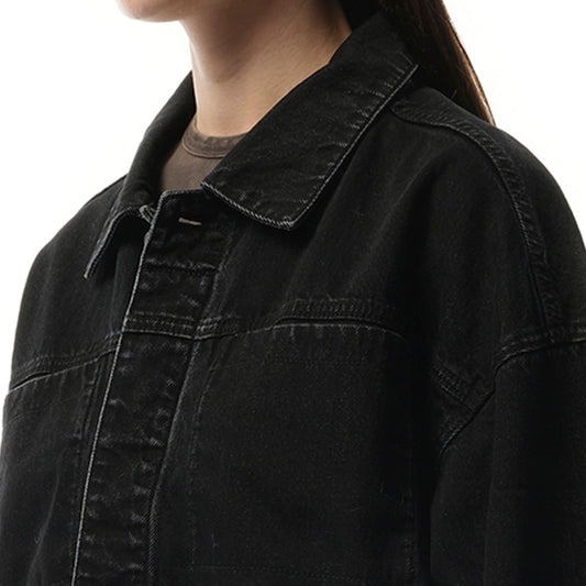 Gem Denim Jacket in Magnetite