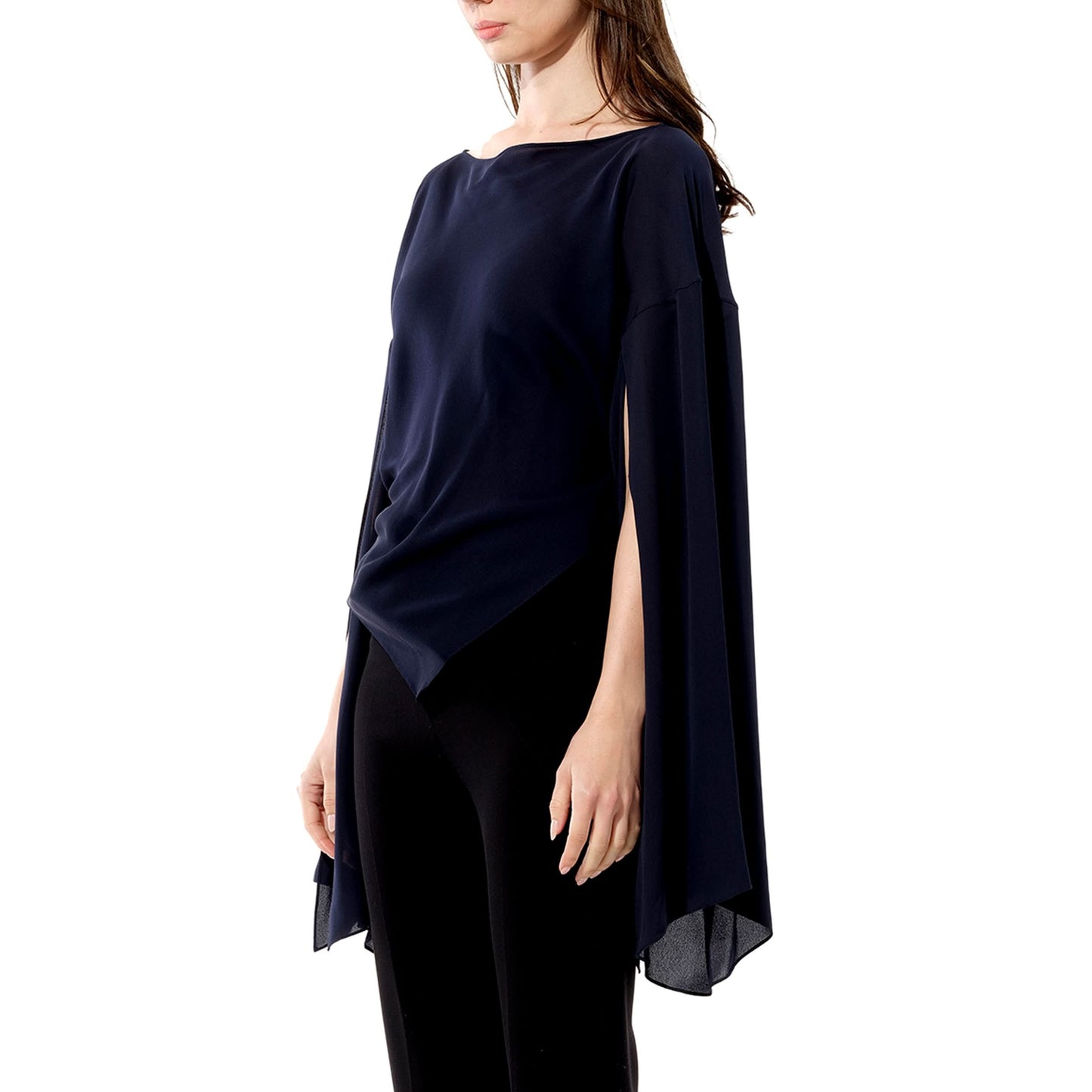 Georgette Top in Black