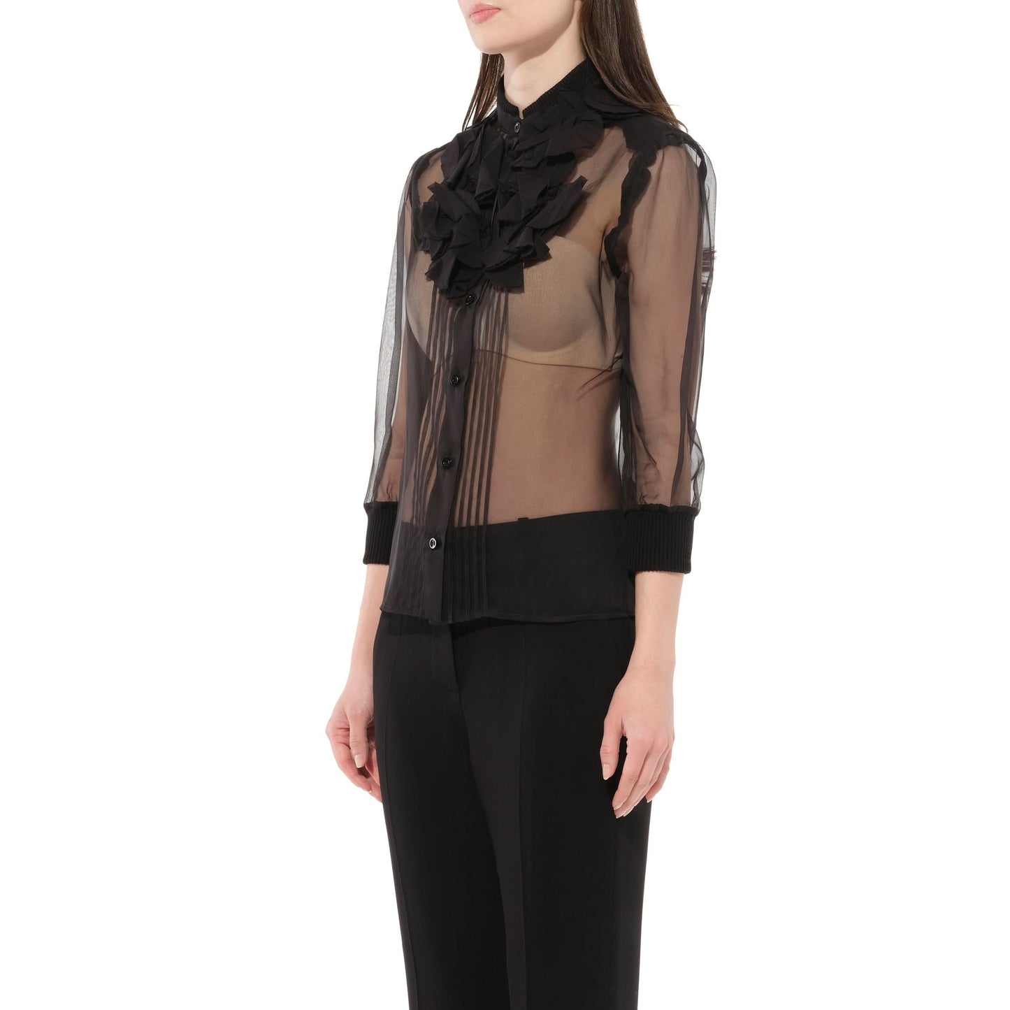 Podium Blouse in Black