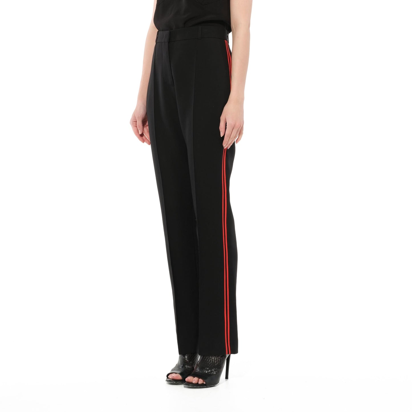 Podium Trousers in Black/Red