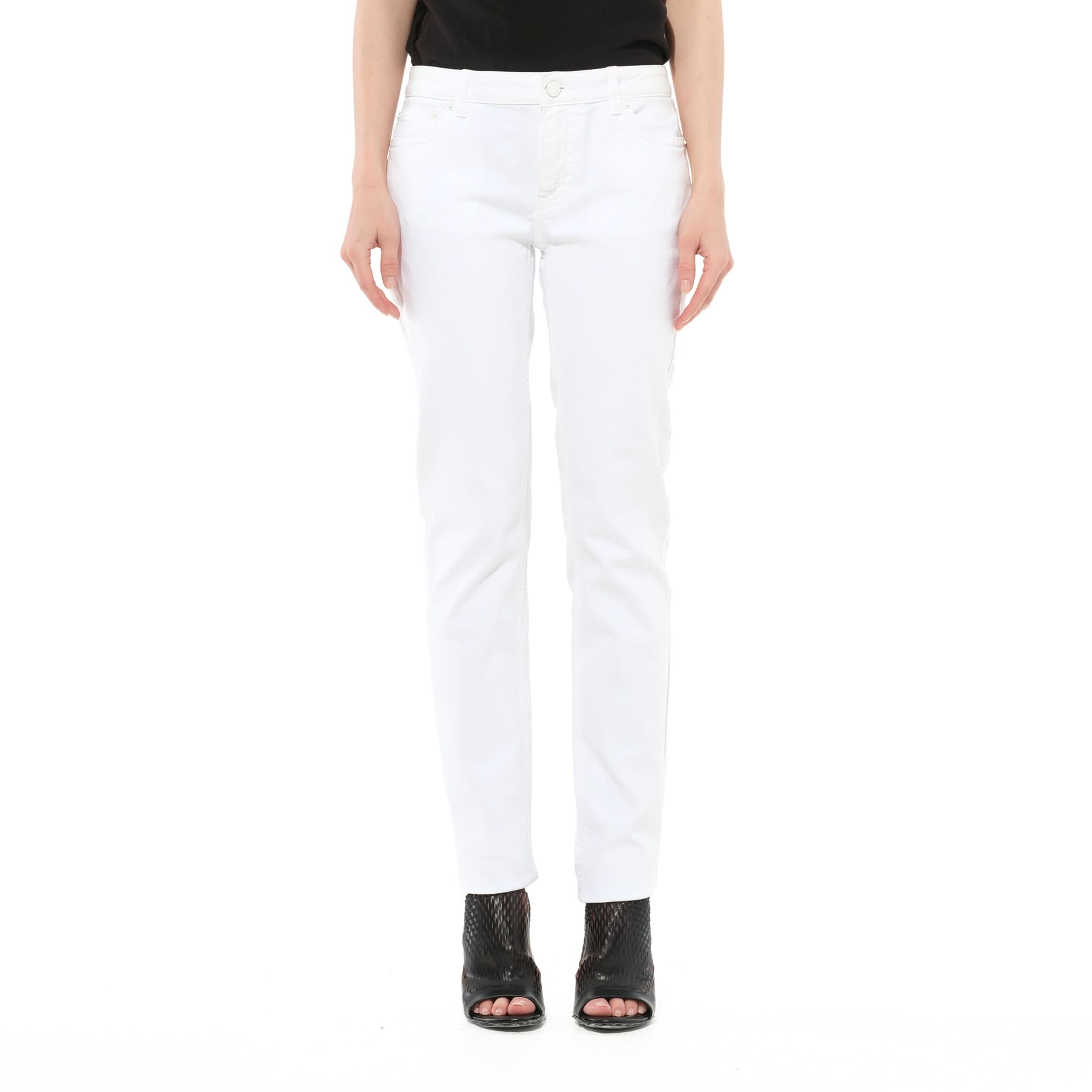 Slim Fit Pant in White