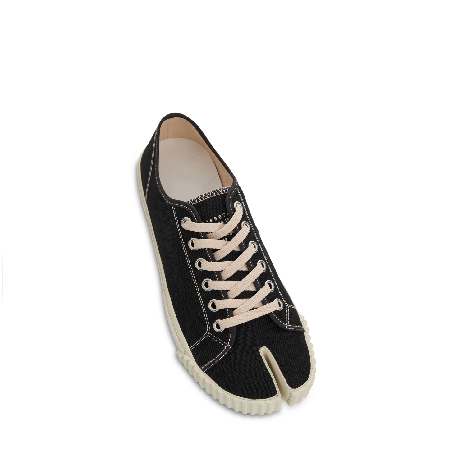 Tabi Low Top Sneaker in Black