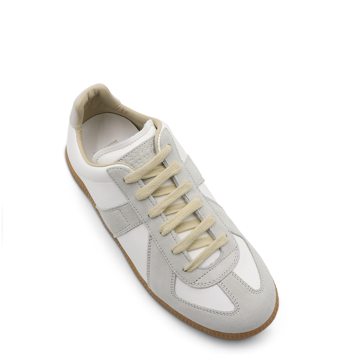 Replica Leather Sneaker in White