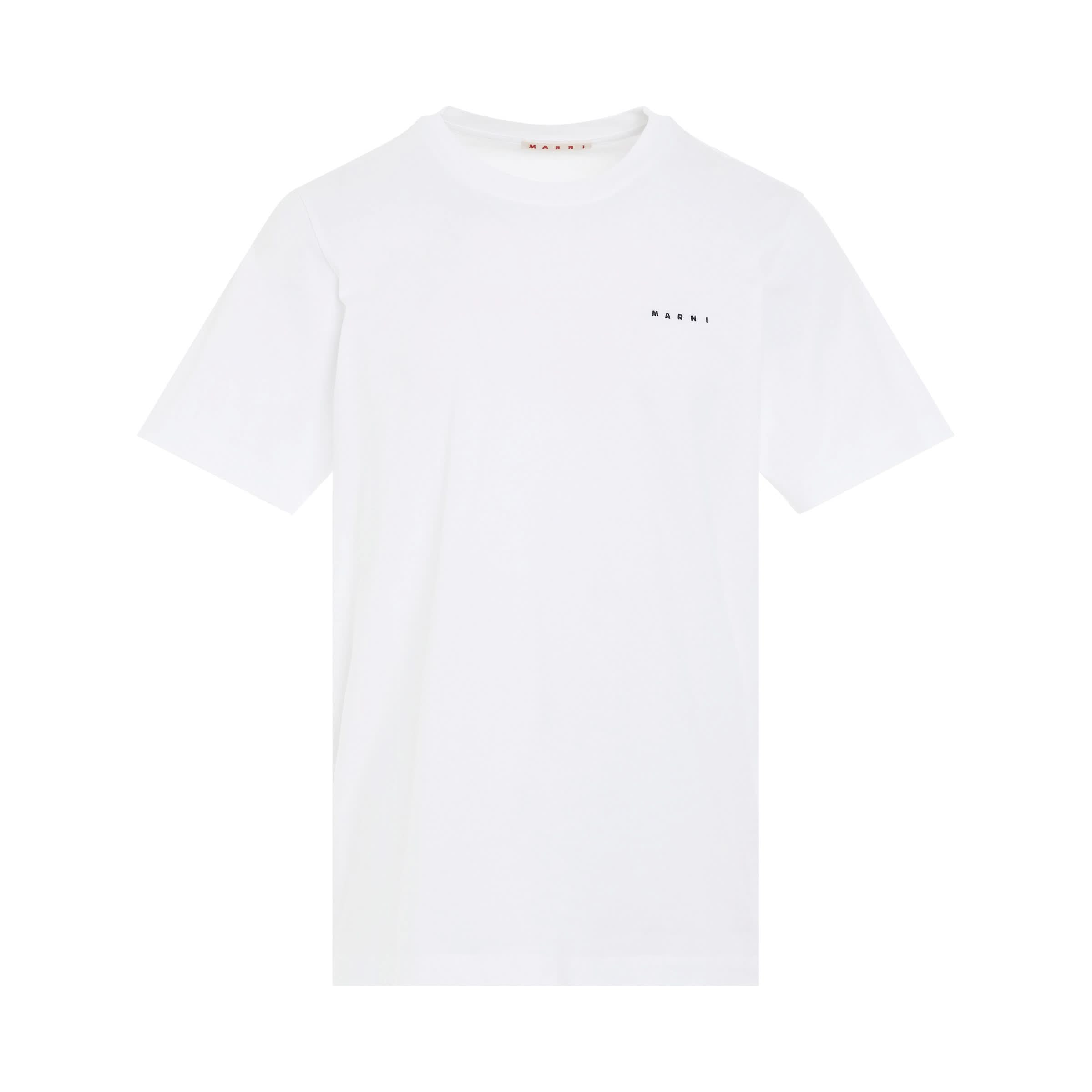 Logo T-Shirt in Lily White