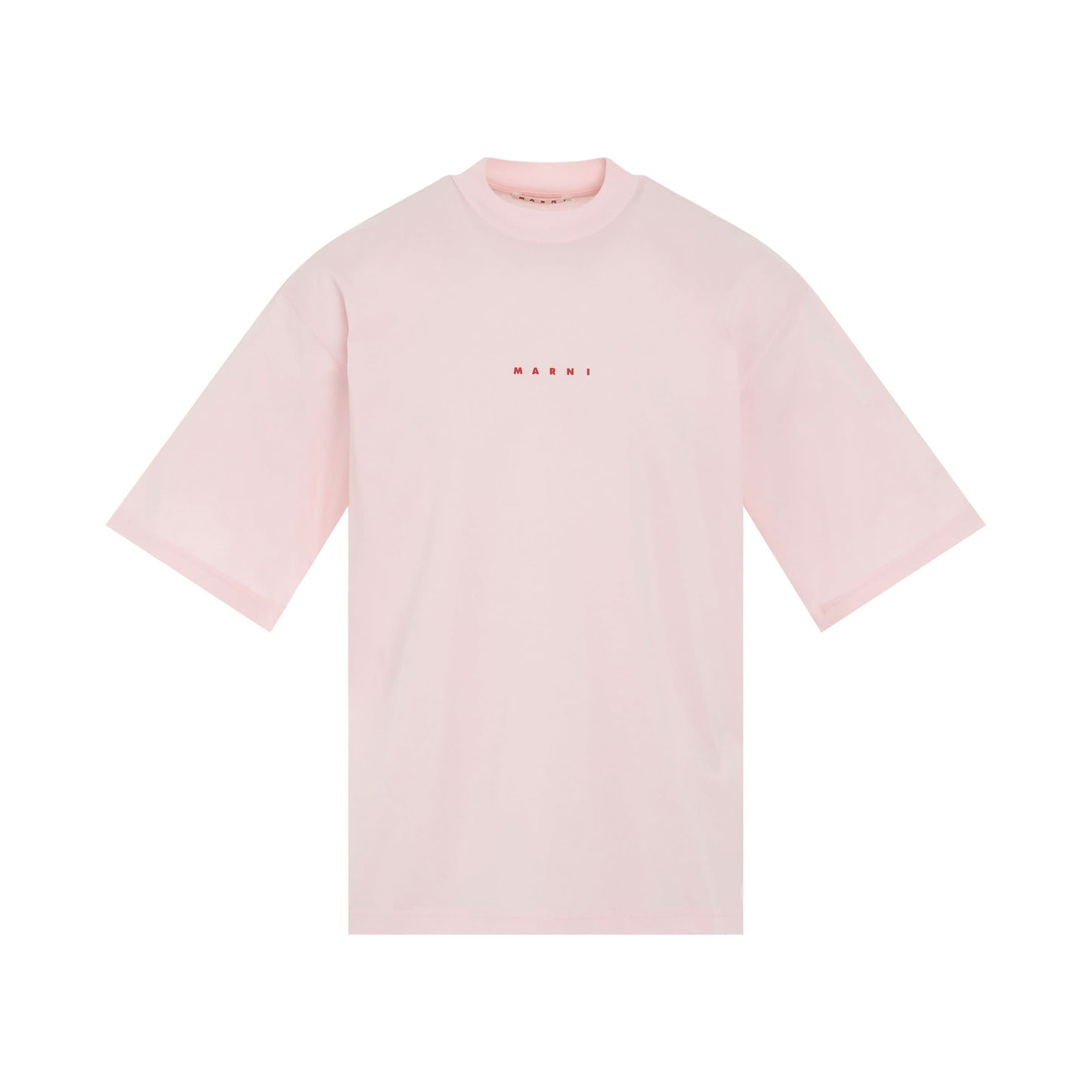 Logo Oversized T-Shirt in Pink Candy