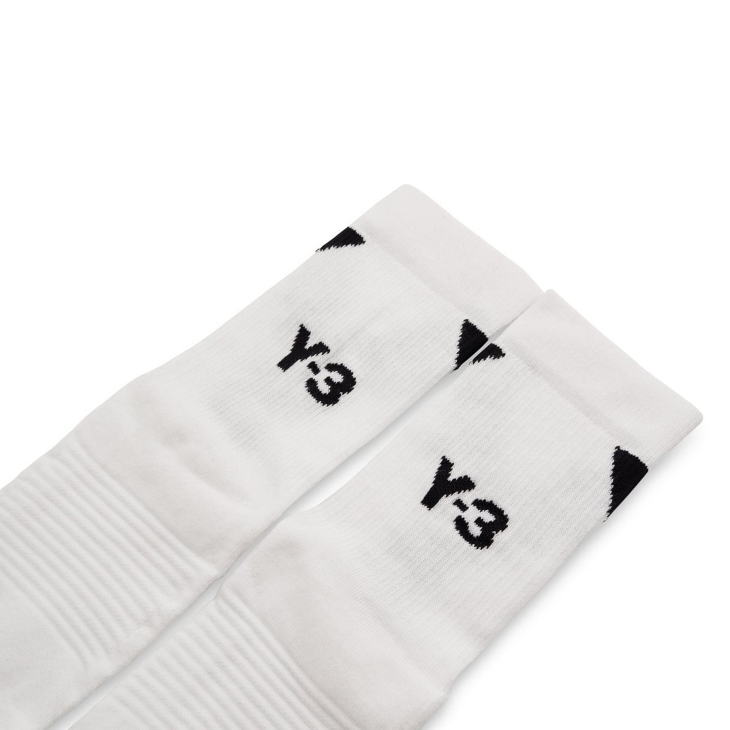 Logo High Socks in White