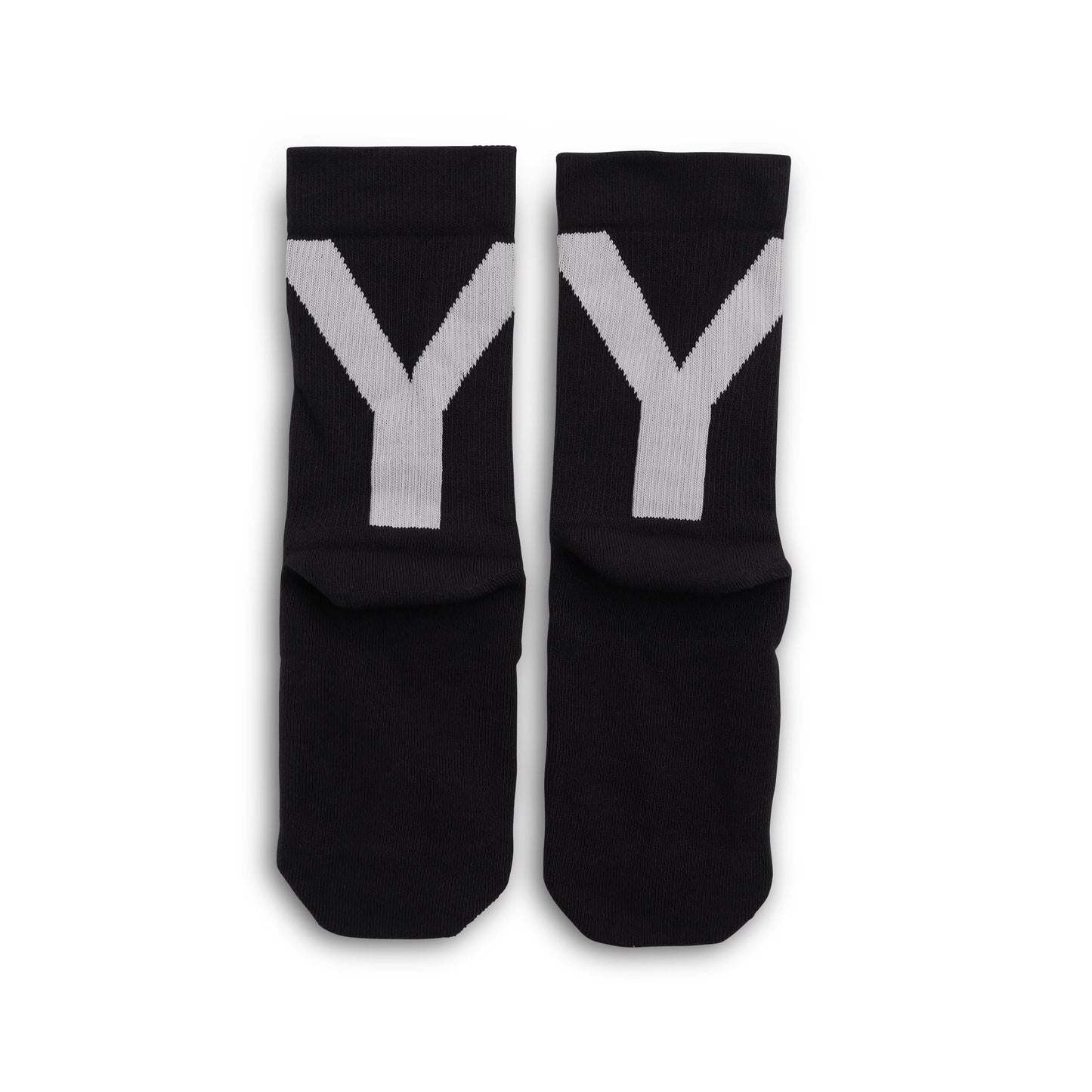 Logo High Socks in Black