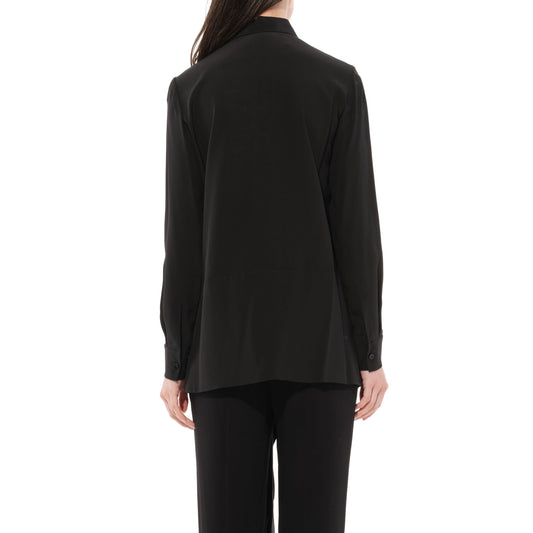 Long Sleeve Blouse in Black