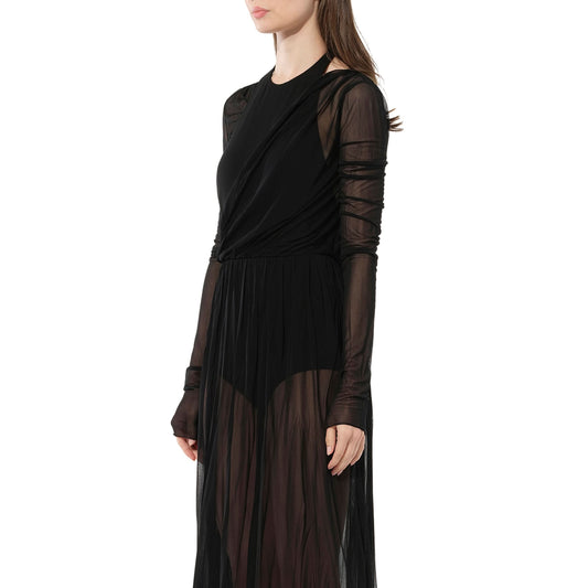 Long Sleeve Maxi in Black