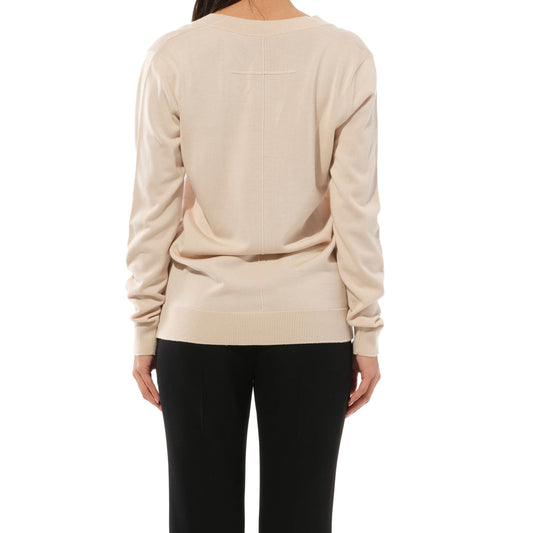 Long Sleeve Sweater in Skin