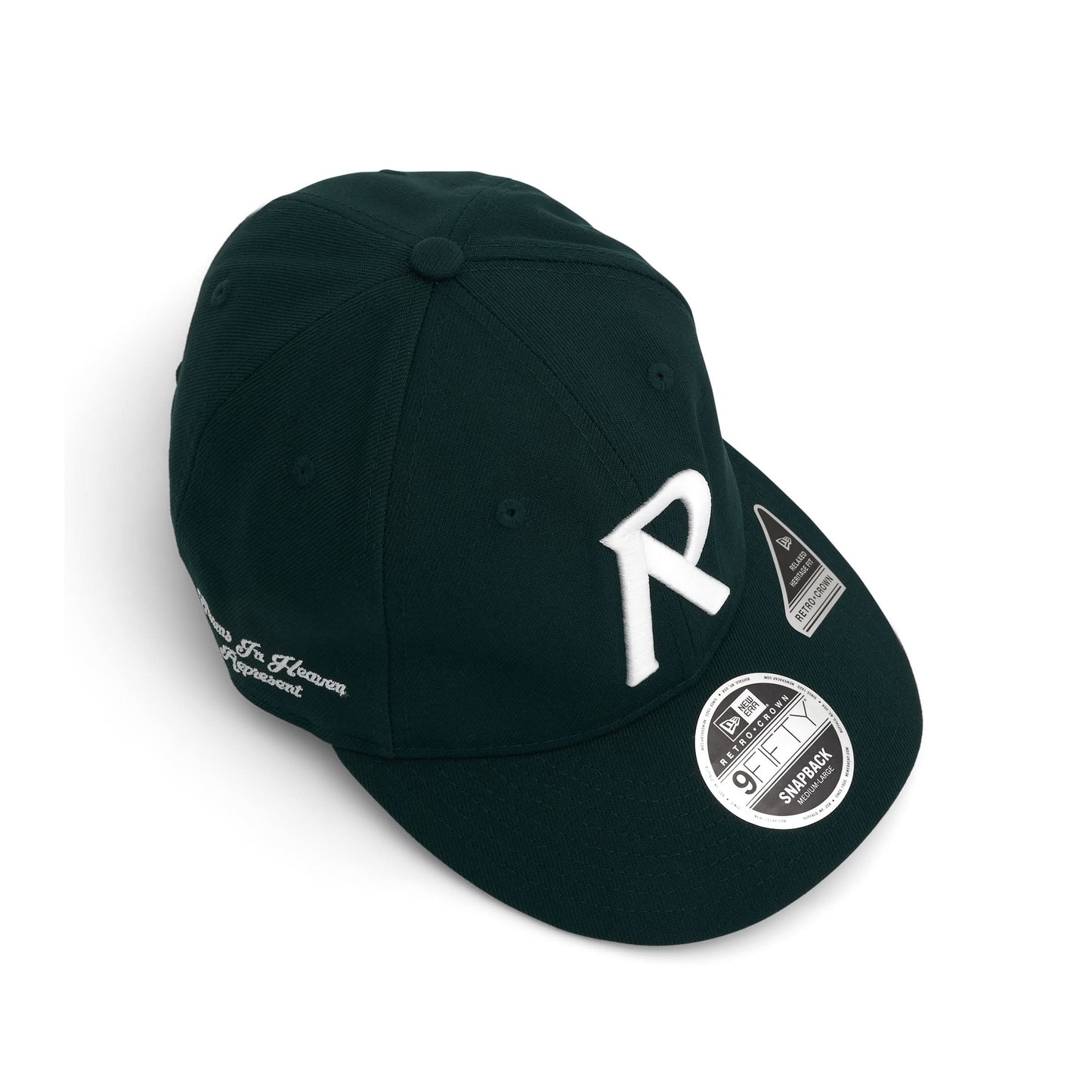 Initial Cap in Racing Green