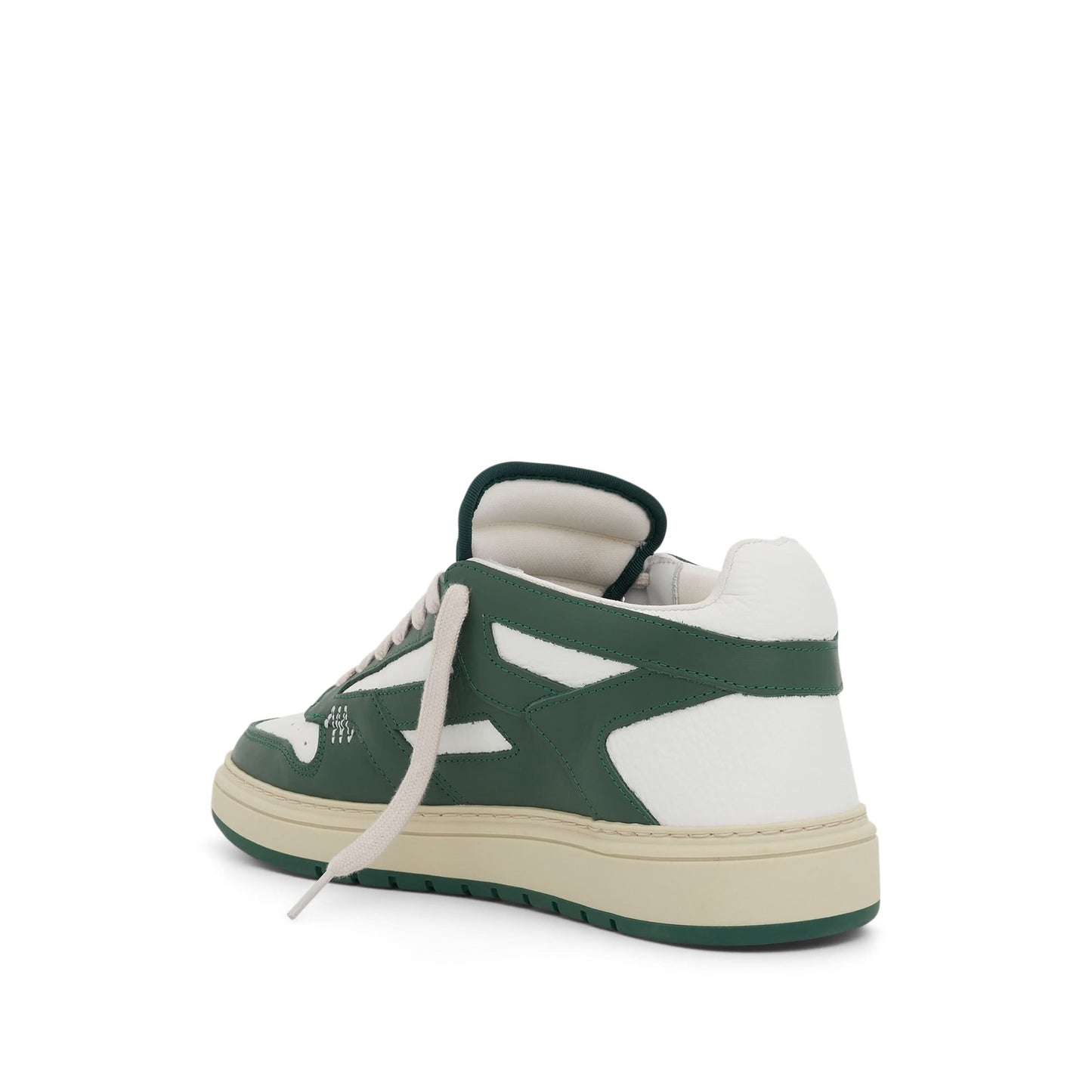 Reptor Low Sneaker in Racing Green/Flat White