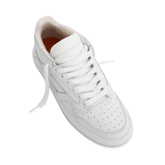 Reptor Low Sneaker in Flat White