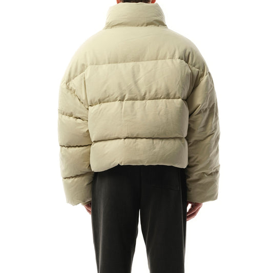 MML Puffer Jacket in Off White