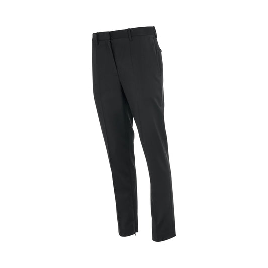 Slim Suit Pants in Black