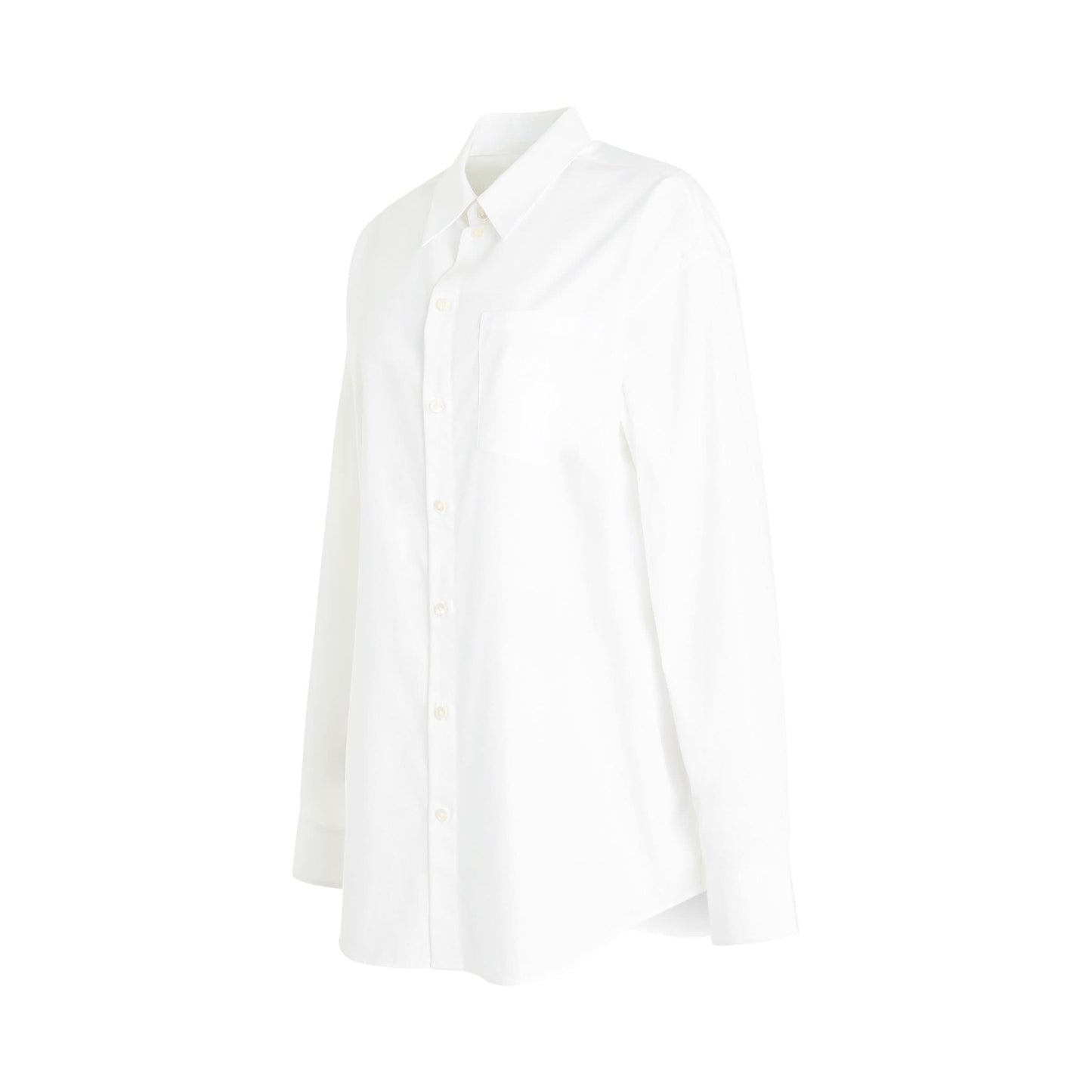 Helmut Lang Oversized Shirt in White