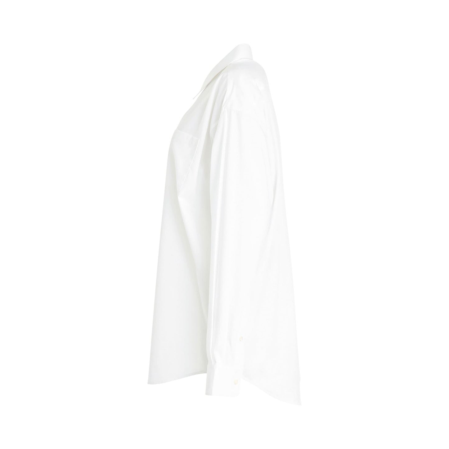 Helmut Lang Oversized Shirt in White