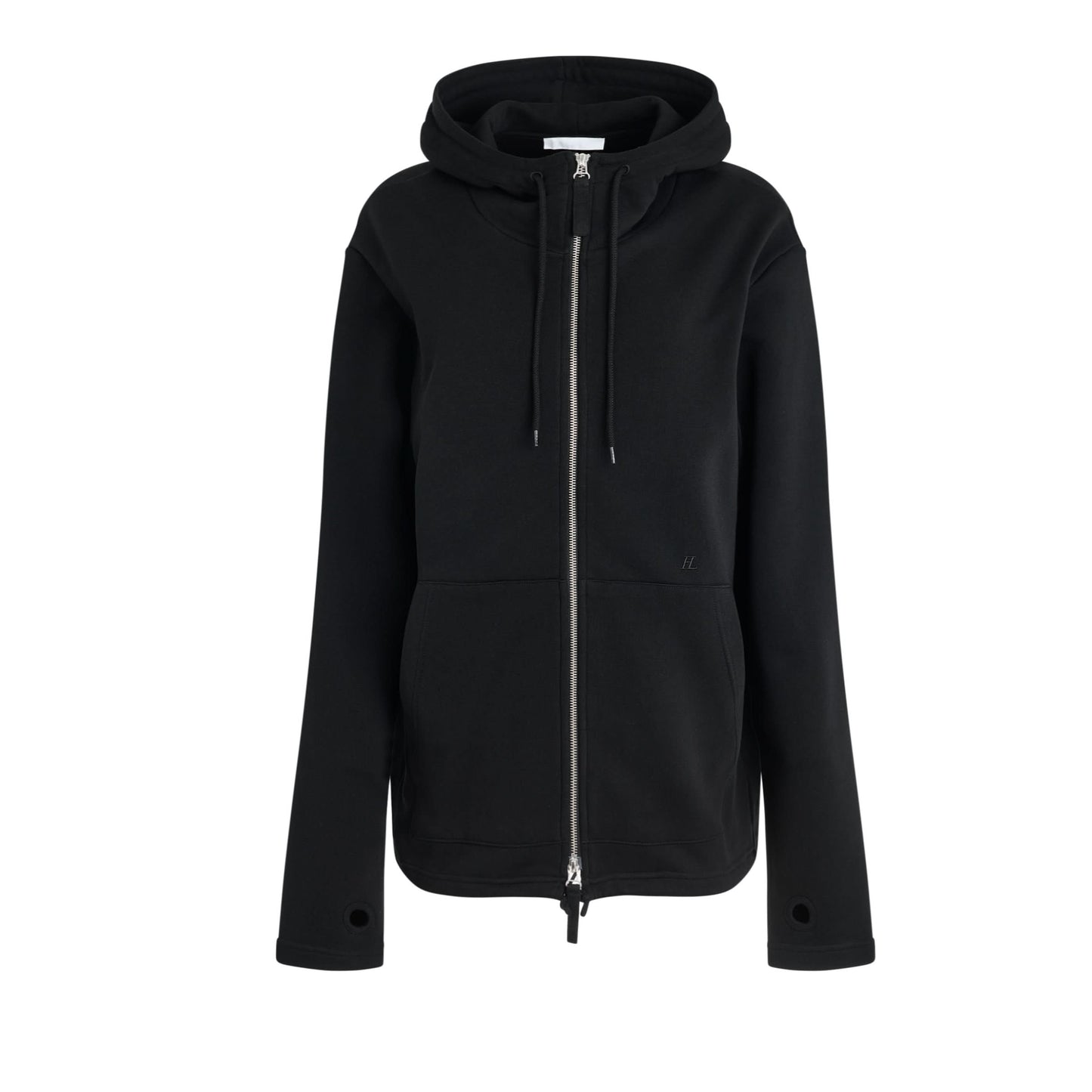 Women Zip Hoodie in Black