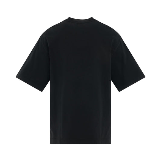 Bookish Laundry Oversized Skate T-Shirt in Black