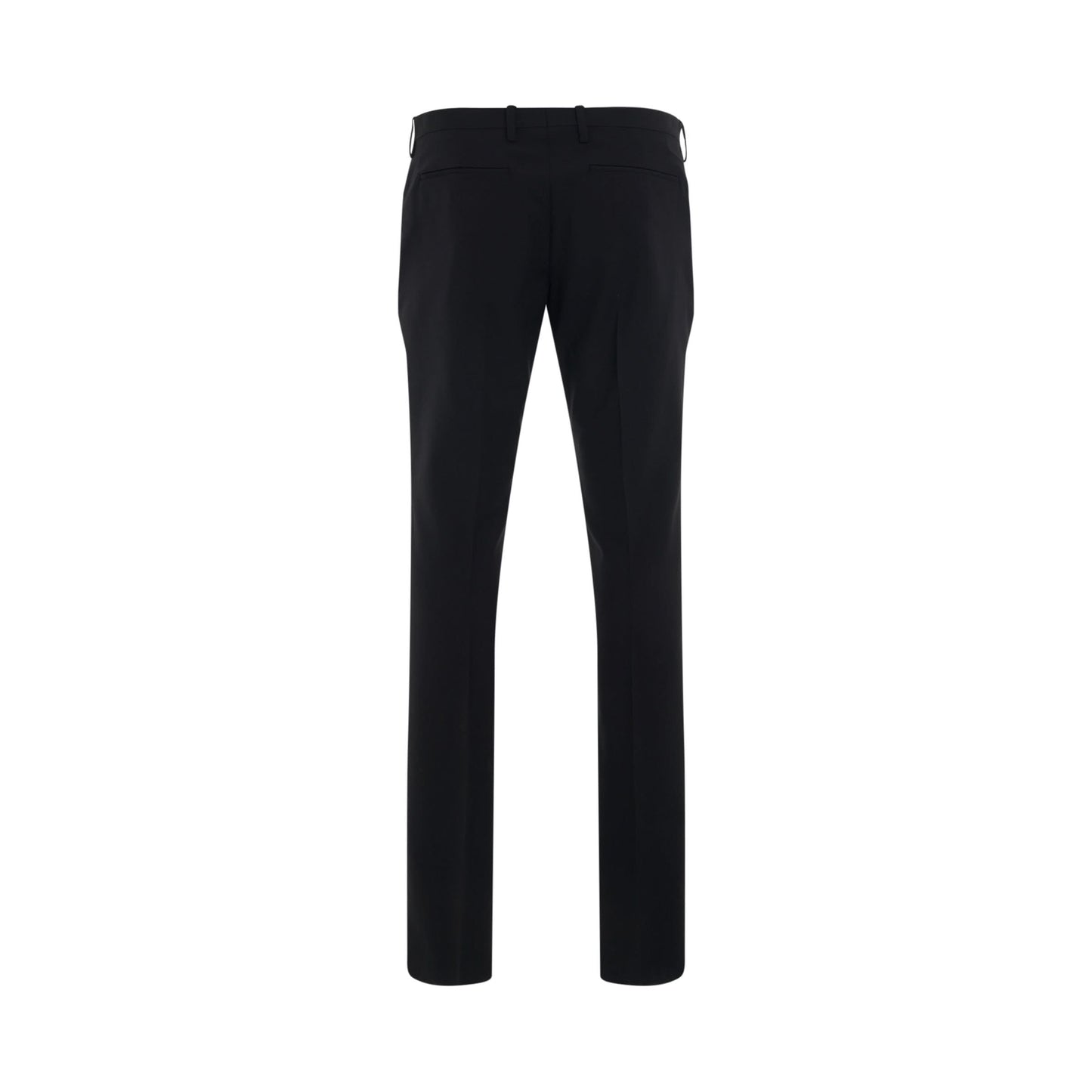 Corporate Skinny Fit Pants in Black/White