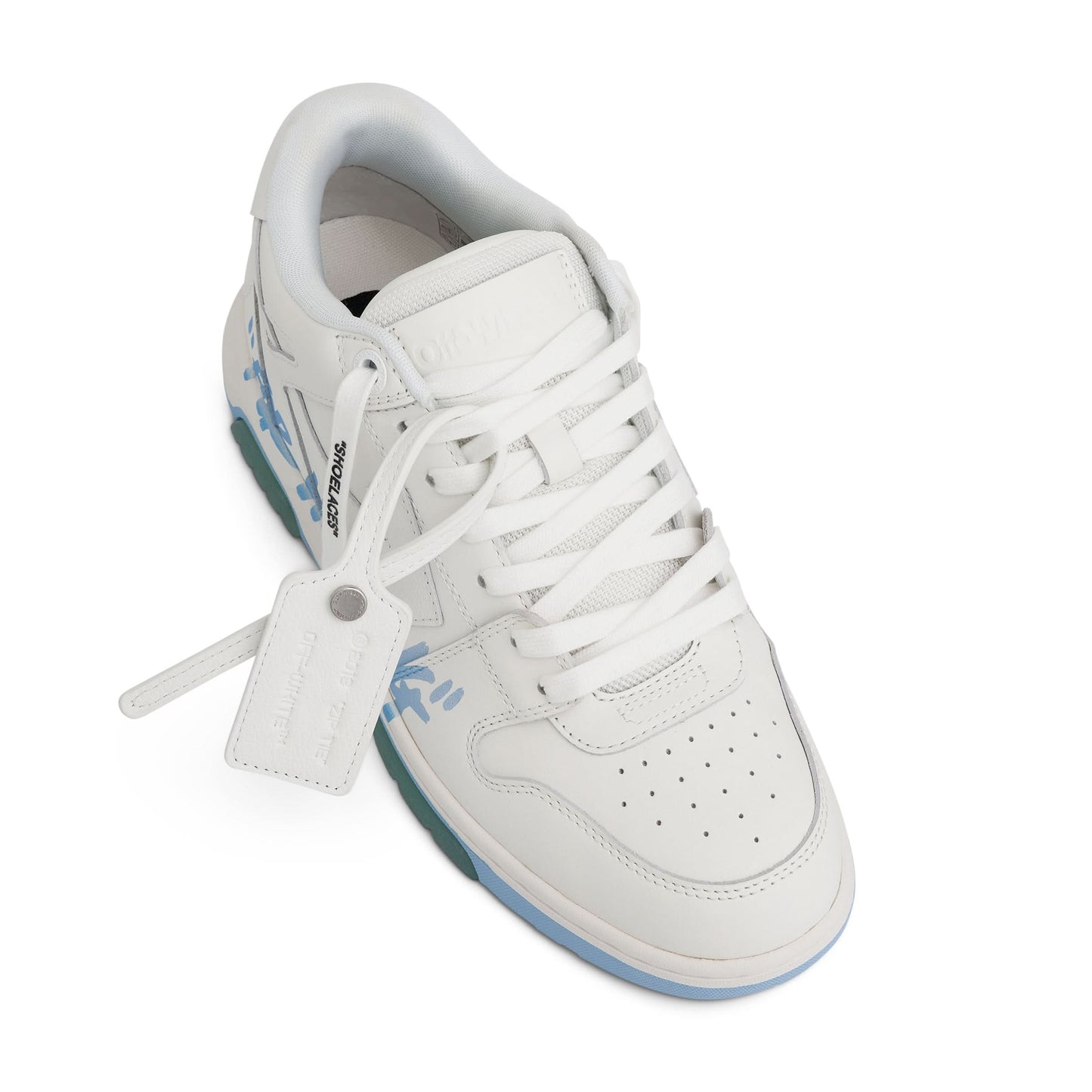 Out Of Office 
For Walking
 Sneaker in White/Light Blue